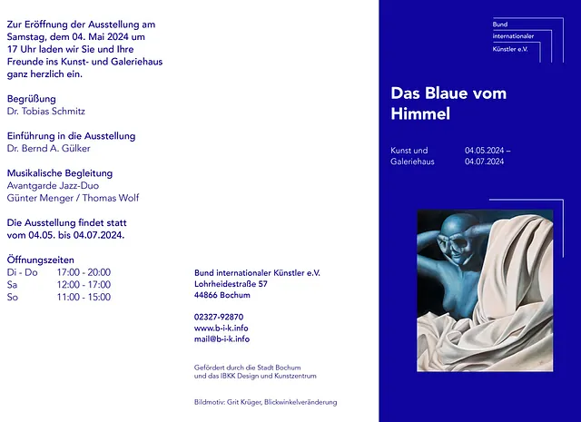 Das Blaue vom Himmer Flyer